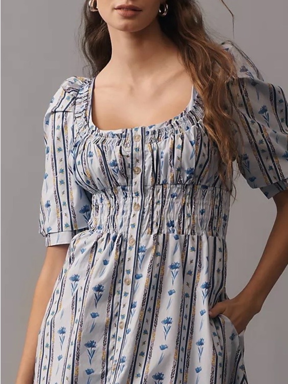 Anthropologie midi dress NWT
